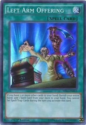 Left Arm Offering (Super Rare) [MIL1-EN015] 1st Edition