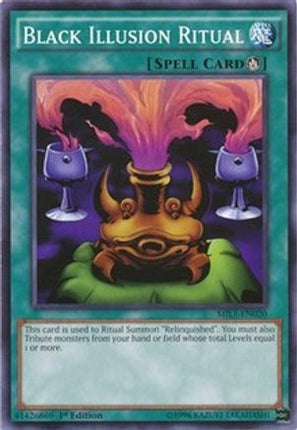 Black Illusion Ritual (Common / Short Print) [MIL1-EN020] 1st Edition
