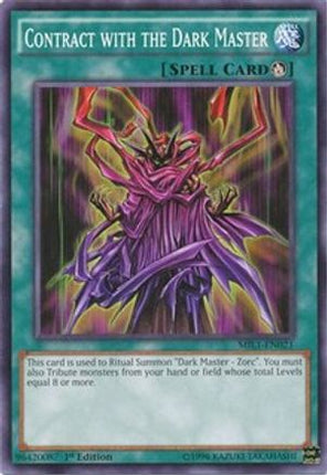Contract with the Dark Master (Common / Short Print) [MIL1-EN021] 1st Edition