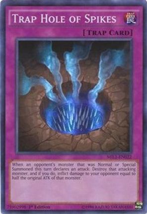 Trap Hole of Spikes (Super Rare) [MIL1-EN022] 1st Edition