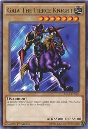 Gaia The Fierce Knight (Rare) [MIL1-EN025] 1st Edition