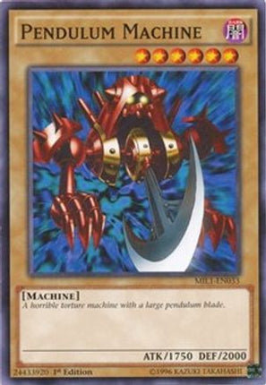 Pendulum Machine (Common / Short Print) [MIL1-EN033] 1st Edition