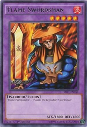 Flame Swordsman (Rare) [MIL1-EN038] 1st Edition