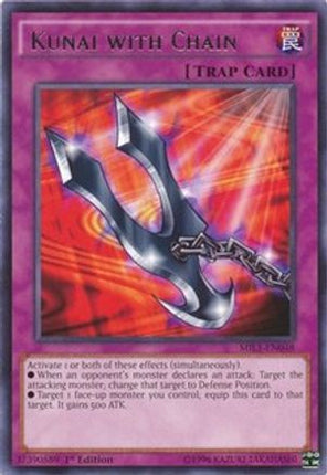 Kunai with Chain (Rare) [MIL1-EN048] 1st Edition