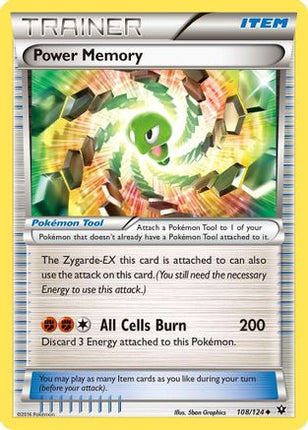 Power Memory - 108/124 [XY - Fates Collide] Reverse Holofoil