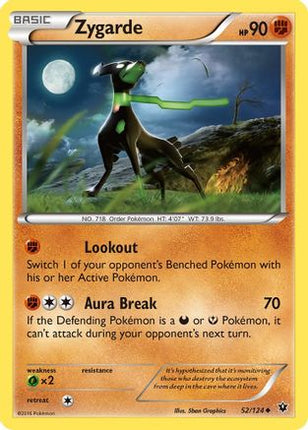 Zygarde (52) - 52/124 [XY - Fates Collide]