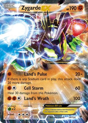 Zygarde EX - 54/124 [XY - Fates Collide] Holofoil