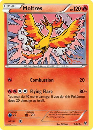 Moltres - 9/124 [XY - Fates Collide]