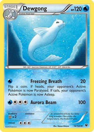Dewgong - 16/124 [XY - Fates Collide]