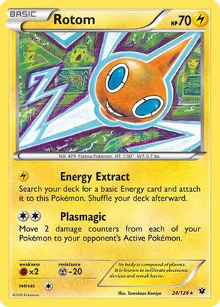 Rotom - 24/124 [XY - Fates Collide] Reverse Holofoil