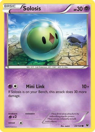Solosis - 33/124 [XY - Fates Collide] Reverse Holofoil