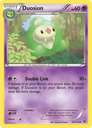 Duosion - 34/124 [XY - Fates Collide] Reverse Holofoil