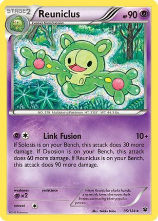 Reuniclus - 35/124 [XY - Fates Collide] Reverse Holofoil