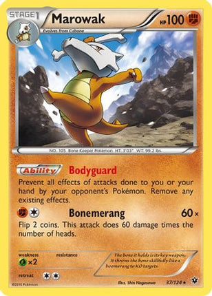 Marowak - 37/124 [XY - Fates Collide] Reverse Holofoil