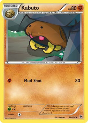 Kabuto - 38/124 [XY - Fates Collide]