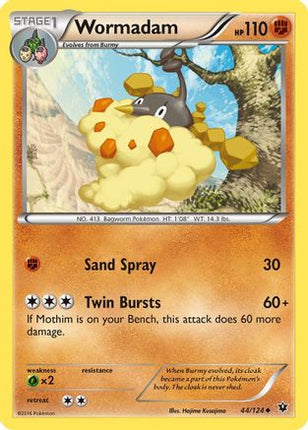Wormadam (44) - 44/124 [XY - Fates Collide] Reverse Holofoil