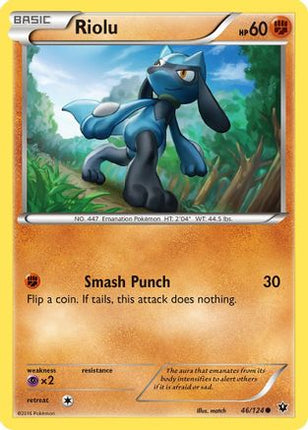 Riolu (46) - 46/124 [XY - Fates Collide]