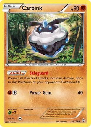 Carbink (50) - 50/124 [XY - Fates Collide] Reverse Holofoil