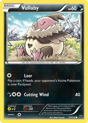 Vullaby - 57/124 [XY - Fates Collide]
