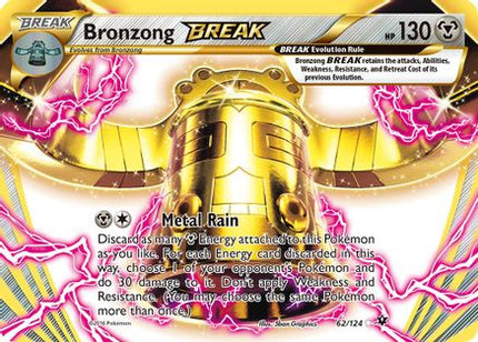 Bronzong BREAK - 62/124 [XY - Fates Collide] Holofoil