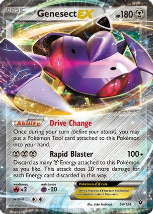 Genesect EX - 64/124 [XY - Fates Collide] Holofoil