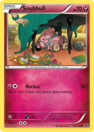 Snubbull - 68/124 [XY - Fates Collide] Reverse Holofoil