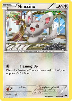 Minccino (86) - 86/124 [XY - Fates Collide]