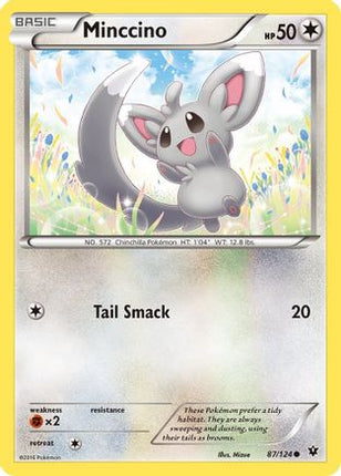Minccino (87) - 87/124 [XY - Fates Collide]
