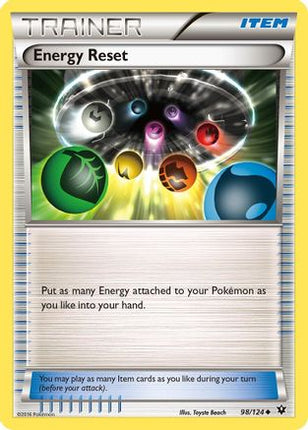 Energy Reset - 98/124 [XY - Fates Collide]
