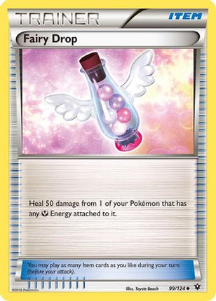 Fairy Drop - 99/124 [XY - Fates Collide] Reverse Holofoil