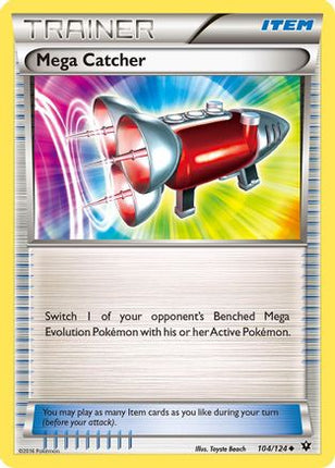 Mega Catcher - 104/124 [XY - Fates Collide] Reverse Holofoil