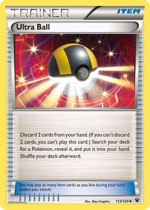 Ultra Ball - 113/124 [XY - Fates Collide] Reverse Holofoil