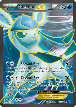 Glaceon EX (Full Art) - 116/124 [XY - Fates Collide] Holofoil