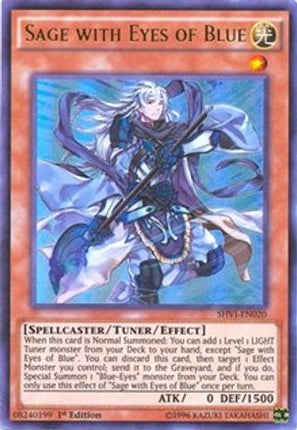 Sage with Eyes of Blue (Ultra Rare) [SHVI-EN020] 1st Edition