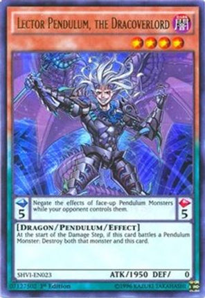 Lector Pendulum, the Dracoverlord (Ultra Rare) [SHVI-EN023] Unlimited