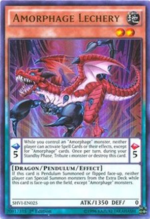 Amorphage Lechery (Ultra Rare) [SHVI-EN025] 1st Edition
