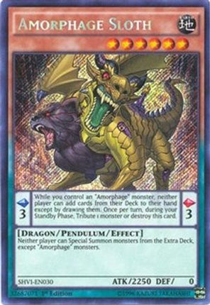 Amorphage Sloth (Secret Rare) [SHVI-EN030] 1st Edition