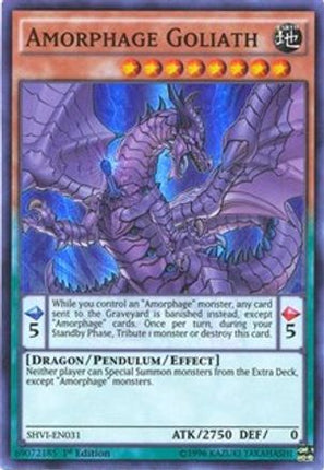 Amorphage Goliath (Super Rare) [SHVI-EN031] 1st Edition