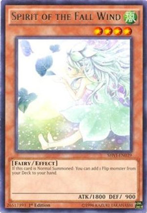 Spirit of the Fall Wind (Rare) [SHVI-EN039] 1st Edition