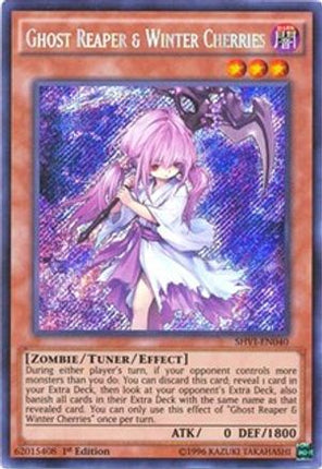 Ghost Reaper & Winter Cherries (Secret Rare) [SHVI-EN040] 1st Edition