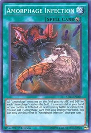 Amorphage Infection (Super Rare) [SHVI-EN063] 1st Edition