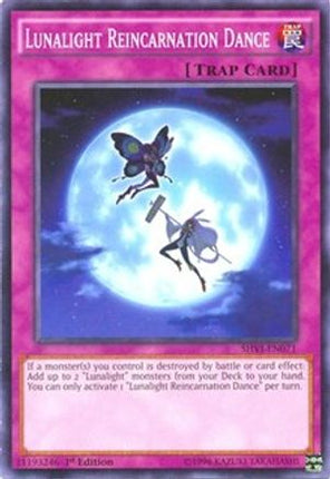 Lunalight Reincarnation Dance (Common / Short Print) [SHVI-EN071] Unlimited