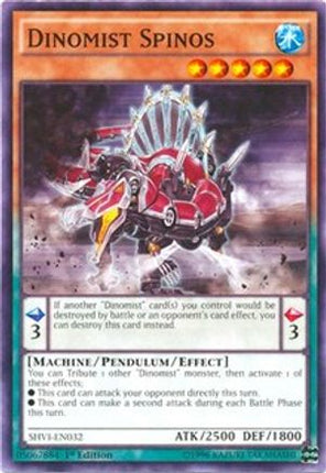 Dinomist Spinos (Common / Short Print) [SHVI-EN032] 1st Edition