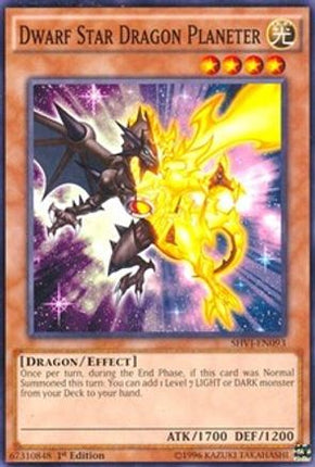 Dwarf Star Dragon Planeter (Common / Short Print) [SHVI-EN093] 1st Edition