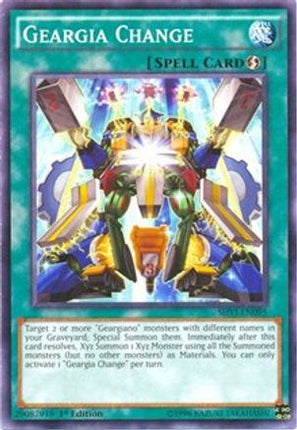 Geargia Change (Common / Short Print) [SHVI-EN095] 1st Edition