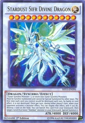 Stardust Sifr Divine Dragon (Ultra Rare) [SHVI-EN096] 1st Edition