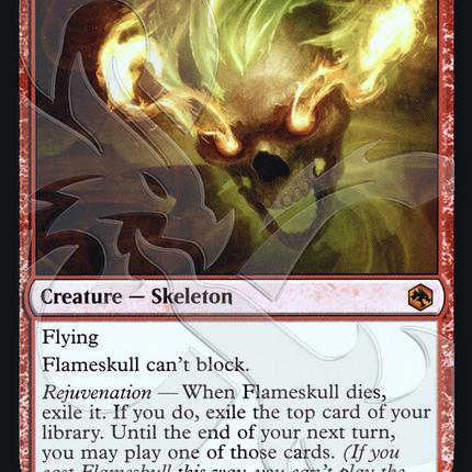 Flameskull [Adventures in the Forgotten Realms Promos] Foil
