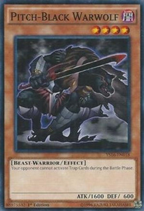 Pitch-Black Warwolf [YS16-EN018] Common