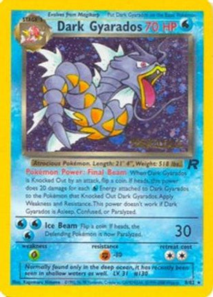Dark Gyarados (Prerelease) - 8/null [WoTC Promo] Holofoil