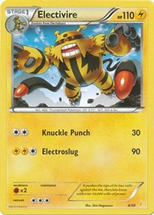 Electivire 25- XY Trainer Kit Pikachu Libre & Suicune